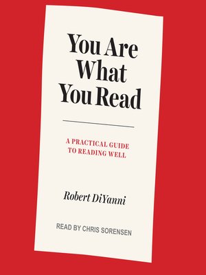 You Are What You Read - Audiobook
